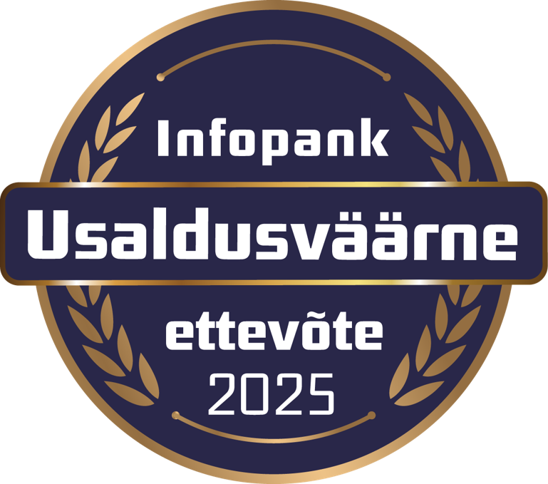 Usaldusväärne ettevõte 2025 EST
